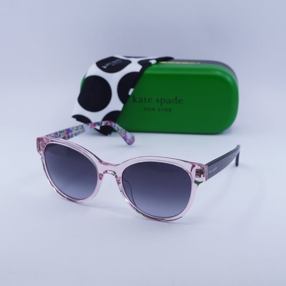 Final Price! Kate Spade NATHALIE/G/S 035J 9O Pink/Black/Grey Sunglasses main image 10